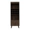 Tuhome Oslo Bar Cabinet, Twelve Built-in Wine Rack, Double Door Cabinet, Two Shelves, Dark Walnut BLC6711 - alternate 3